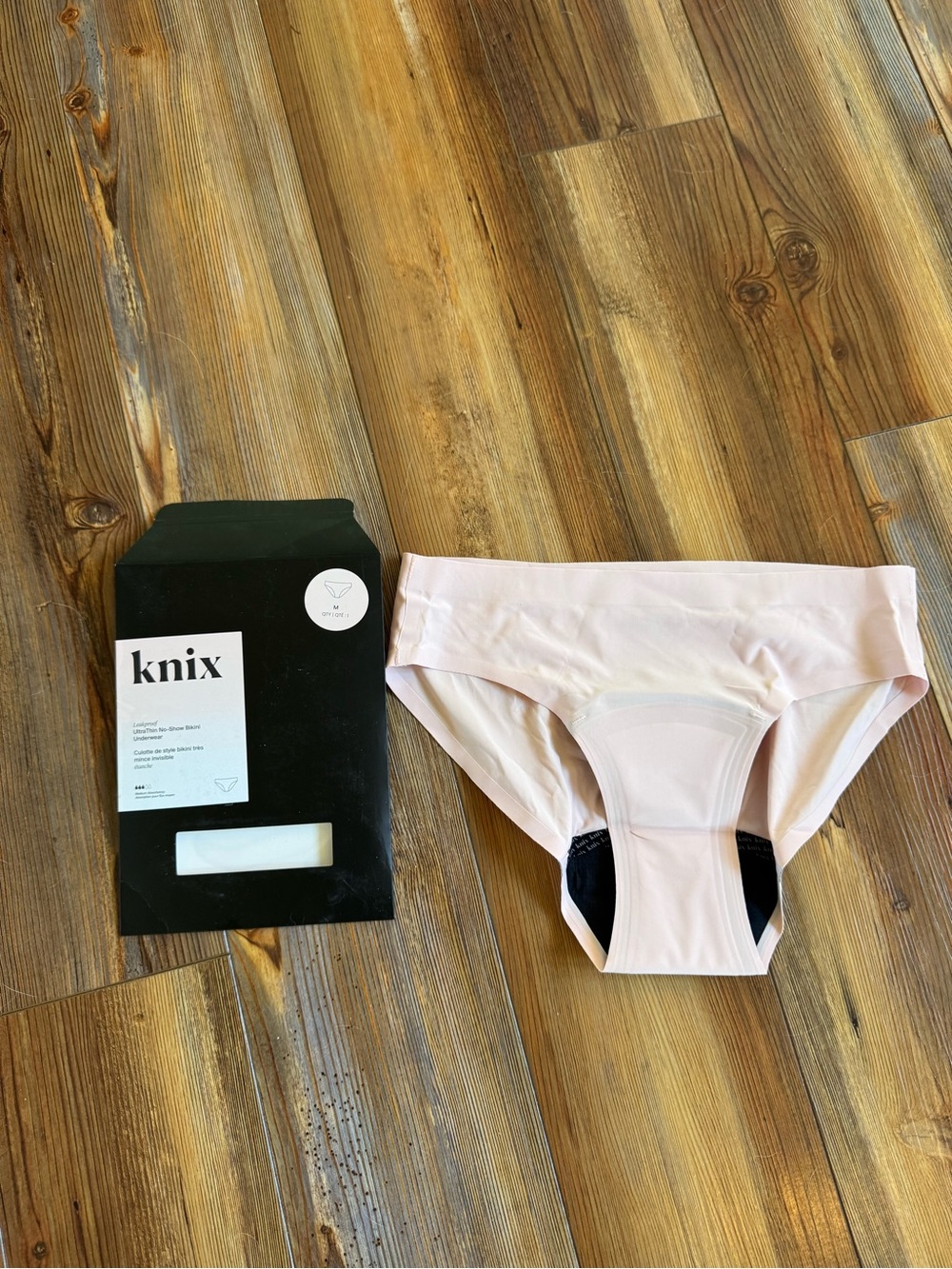Knix, M, Light Pink Period Underwear - Leakproof Comfort. Never worn